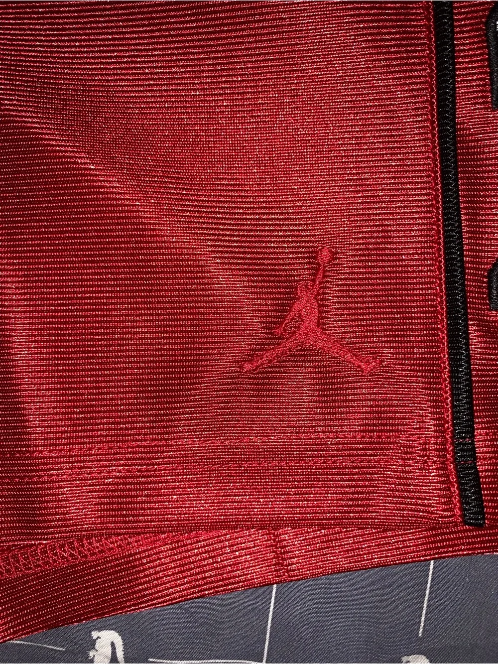 Jordan Brooklyn Cat Scratch Men's Shorts Red HV0560-687 Size: Medium